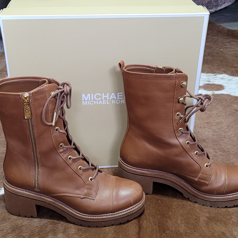 Michael Kors Anaka Combat Boot